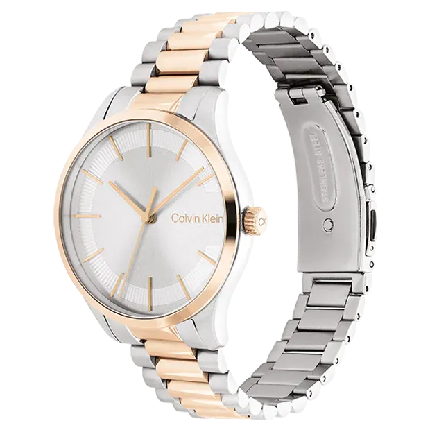 Calvin Klein - Montre Unisexe Iconic Bicolore – Image 2