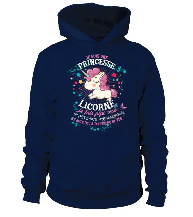 Princesse Licorne Tshirt Cadeau Femme CTS24032201 – Image 6