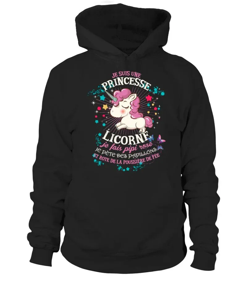 Princesse Licorne Tshirt Cadeau Femme CTS24032201 – Image 5