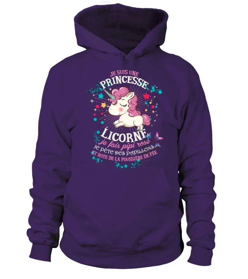 Princesse Licorne Tshirt Cadeau Femme CTS24032201 – Image 7