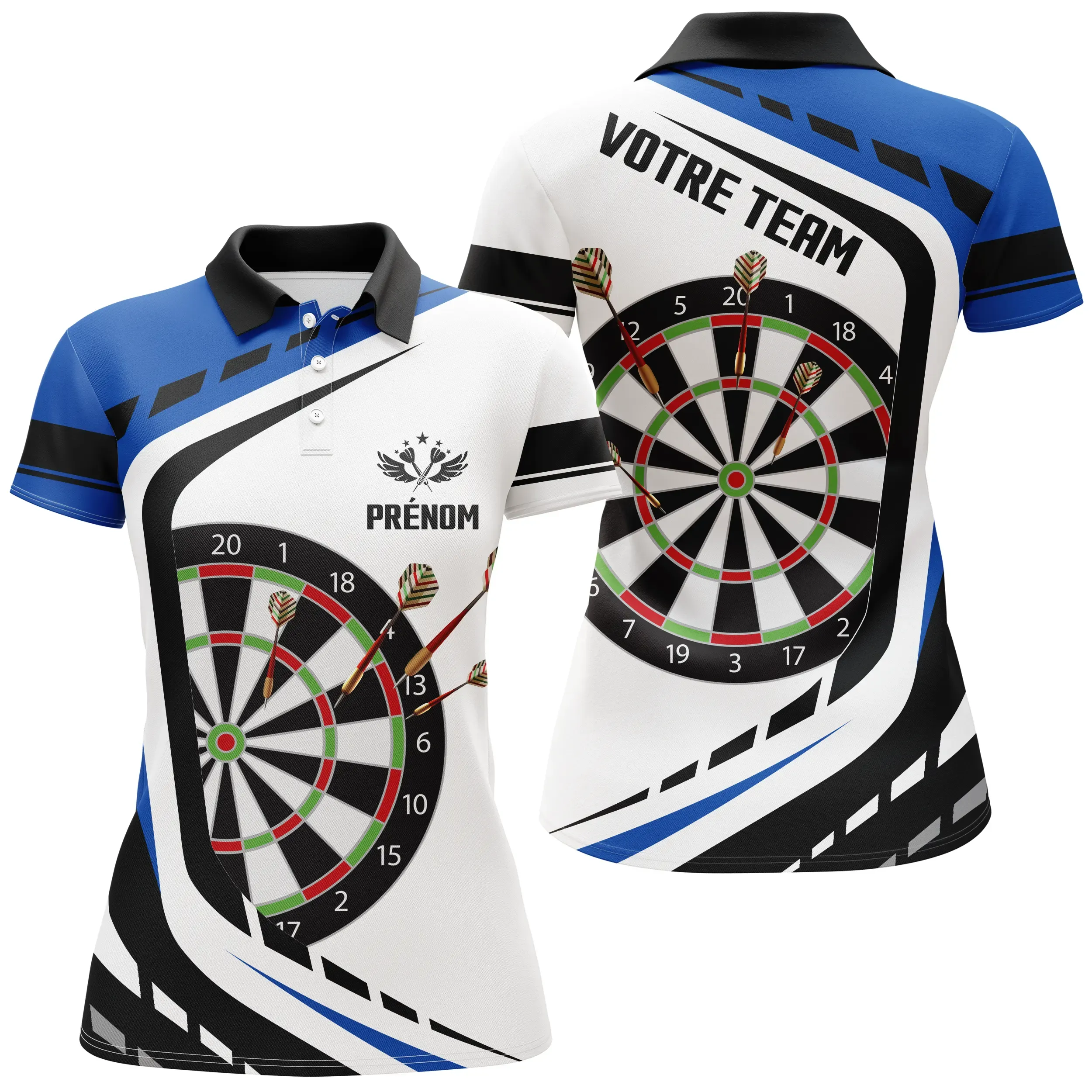 Polo de Fléchettes Personnalisé "Précision de Champion" - Confort et Style pour Votre Équipe - ALP12032469 – Image 4