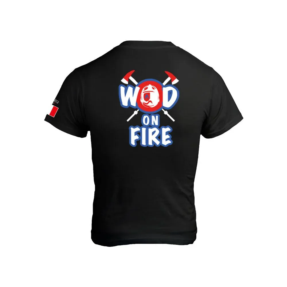 T-SHIRT HOMME - WOD ON FIRE – Image 2