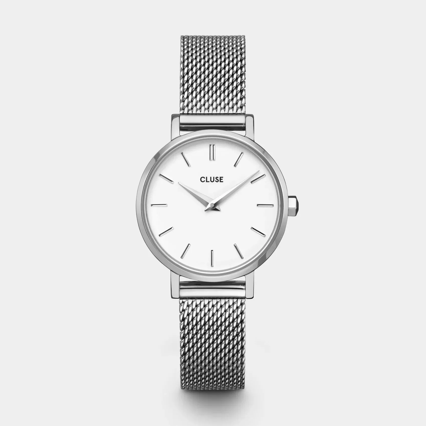 Cluse - Montre Femme Boho Chic Petite Mesh White
