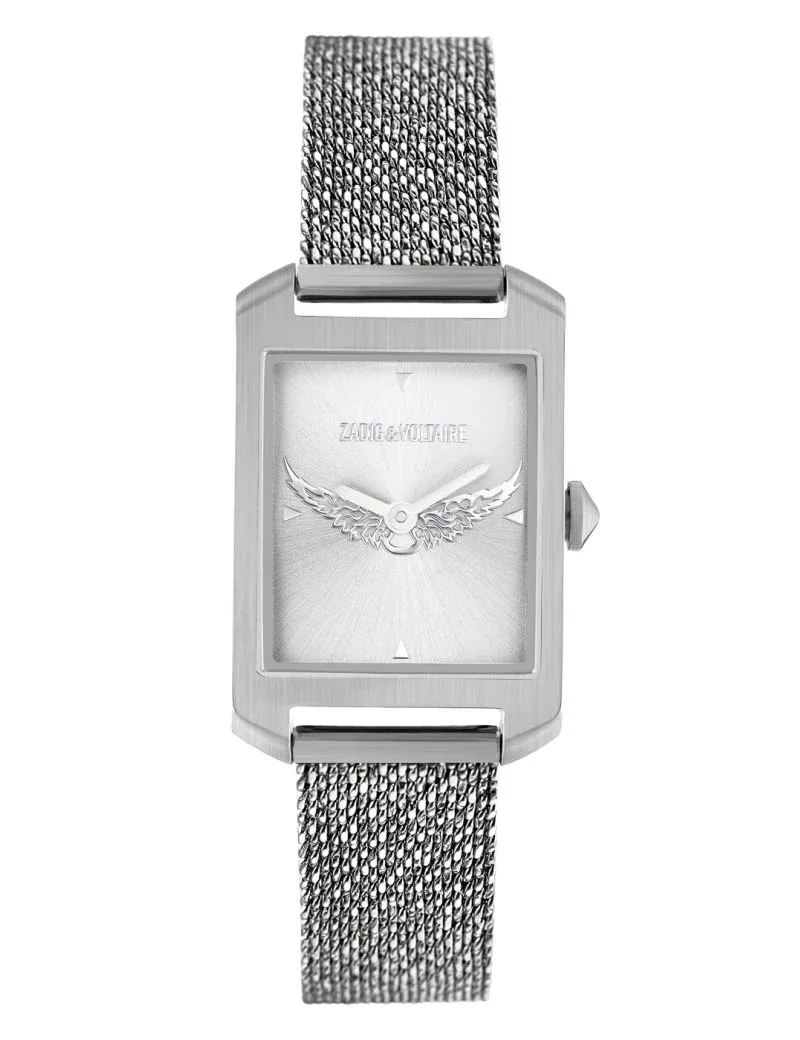 Zadig & Voltaire - Montre Femme Timeline Ailes "Blanc"