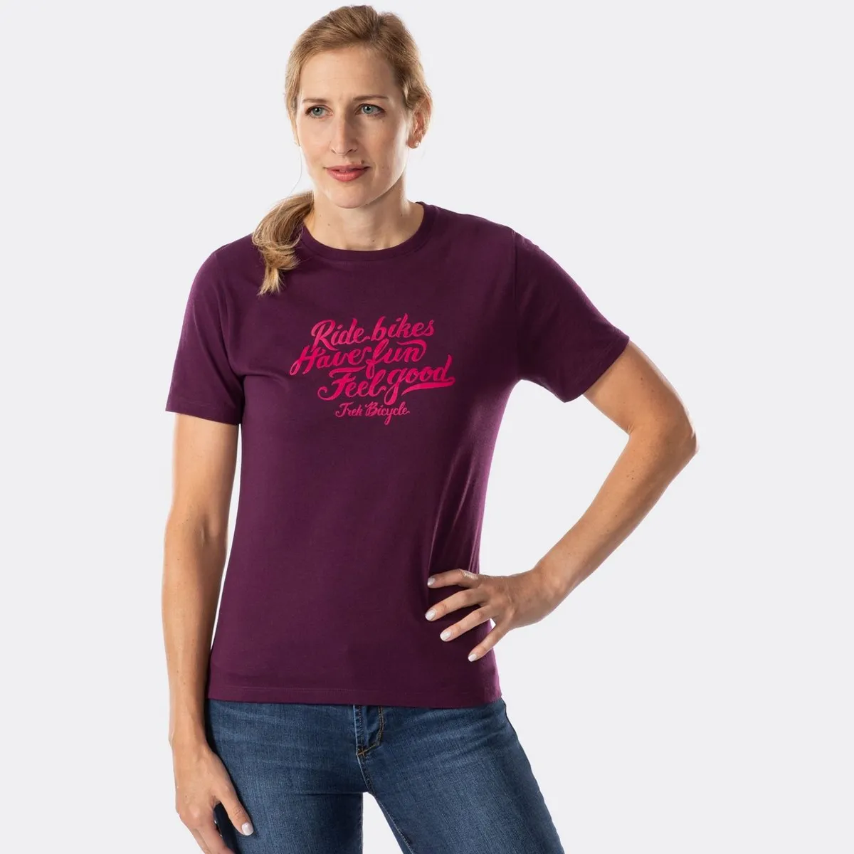 T-shirt Trek Logo Femme